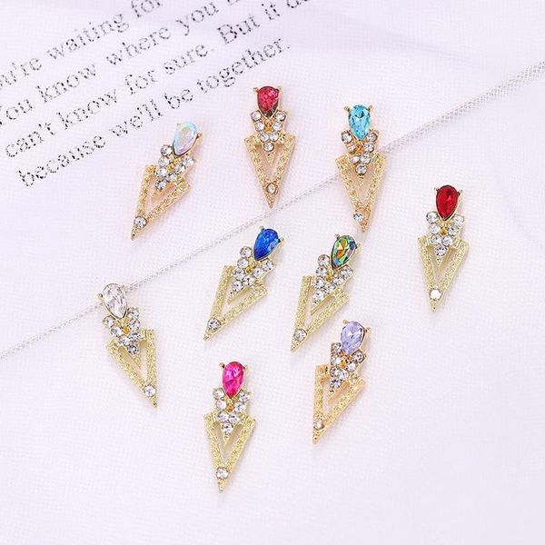 10pcs k gold luxury ab diamond triangle 3d nail art decorations nails rhinestones supplies charms stone 2021 arrival1, Silver;gold
10pcs k gold luxury ab diamond triangle 3d nail art decorations nails rhinestones supplies charms stone 2021 arrival1, Silver;gold