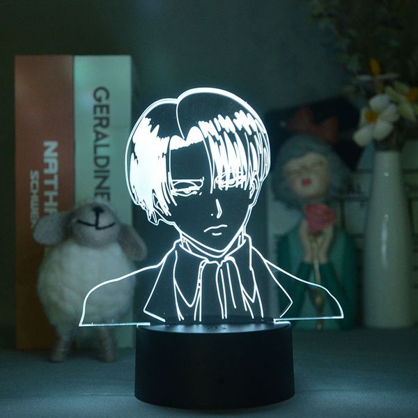 creative led night light kids 3d illusion nightlight rgb color smart phone control table lamp attack on titan levi`ackerman for room decor g
creative led night light kids 3d illusion nightlight rgb color smart phone control table lamp attack on titan levi`ackerman for room decor g