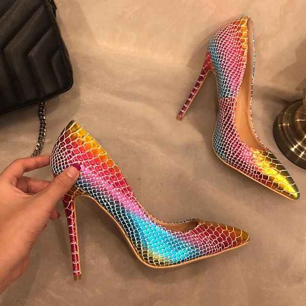 fashion multi python patent leather poined toe stiletto high heel shoe pump high-heeled dress shoes, Black
fashion multi python patent leather poined toe stiletto high heel shoe pump high-heeled dress shoes, Black