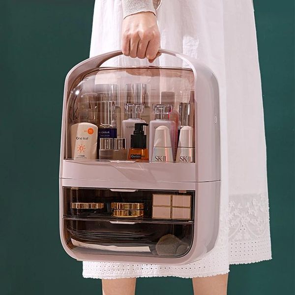 storage boxes & bins makeup organizer large capacity waterproof and dustproof bathroom cosmetic box deskbeauty drawer
storage boxes & bins makeup organizer large capacity waterproof and dustproof bathroom cosmetic box deskbeauty drawer