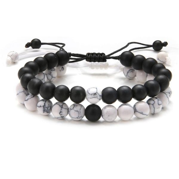 charm bracelets 2 pcs/sets hand-woven volcanic stone beaded bracelet 2021 fashion jewelry cuff adjustable for women pulseras, Golden;silver
charm bracelets 2 pcs/sets hand-woven volcanic stone beaded bracelet 2021 fashion jewelry cuff adjustable for women pulseras, Golden;silver