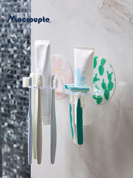 toothbrush holders 1pc plastic holder toothpaste storage rack shaver tooth brush dispenser bathroom organizer accessories tools
toothbrush holders 1pc plastic holder toothpaste storage rack shaver tooth brush dispenser bathroom organizer accessories tools