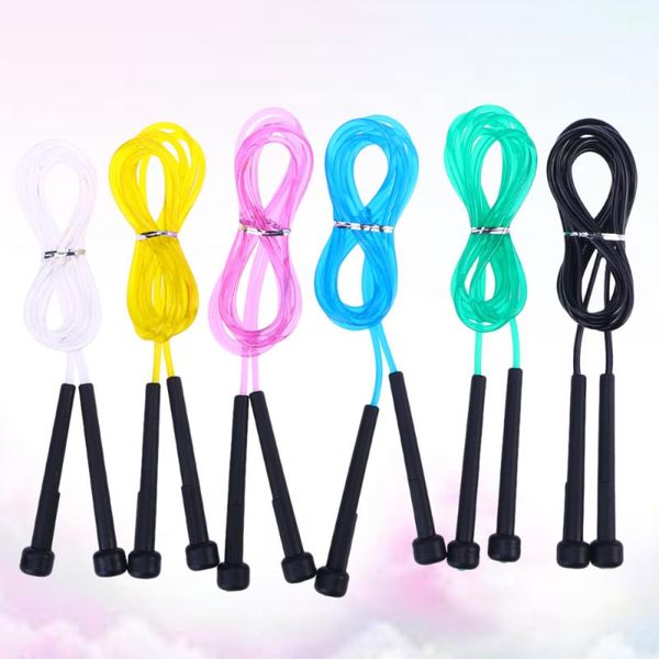 jump ropes 6 pcs 2.7 meters pvc rope jumping exercise skipping anti-slip handles sports for students (random
jump ropes 6 pcs 2.7 meters pvc rope jumping exercise skipping anti-slip handles sports for students (random
