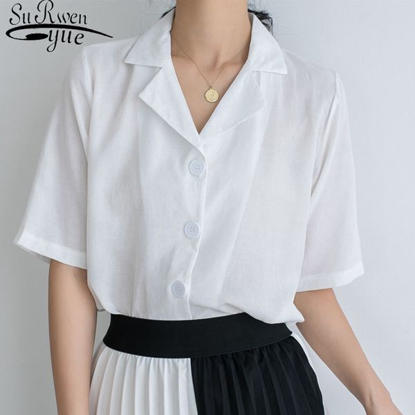 fashion vintage blouse women blusas mujer de moda summer ladies clothing white suit collar elegant 5247 50 210521
fashion vintage blouse women blusas mujer de moda summer ladies clothing white suit collar elegant 5247 50 210521