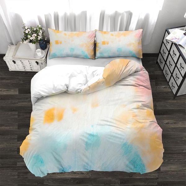 3pcs duvet cover set customizable polyester stylish durable colorful tie dye art style comforter bedding sets au us uk size gift
3pcs duvet cover set customizable polyester stylish durable colorful tie dye art style comforter bedding sets au us uk size gift
