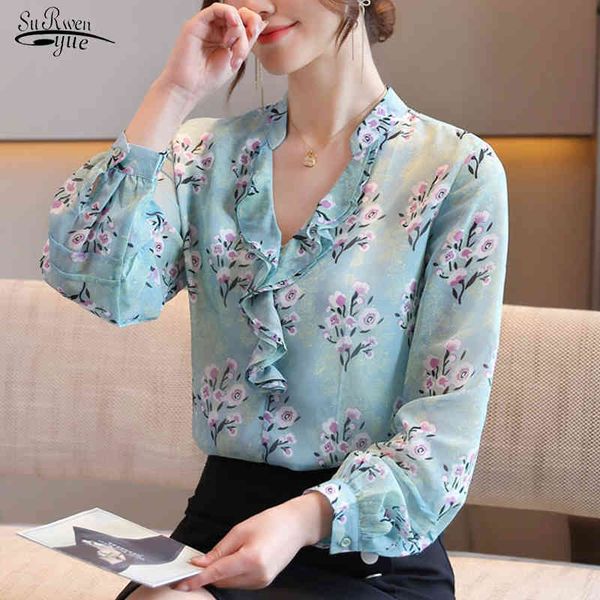 autumn women v-neck chiffon shirt office elegant pullover blouse long sleeve floral ladies clothing blusas 10962 210508, White
autumn women v-neck chiffon shirt office elegant pullover blouse long sleeve floral ladies clothing blusas 10962 210508, White