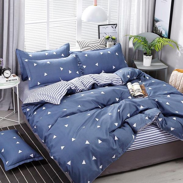 bedding sets blue white trangle geometry simple luxury comforter set modern fashion king twin size bed linen duvet cover
bedding sets blue white trangle geometry simple luxury comforter set modern fashion king twin size bed linen duvet cover
