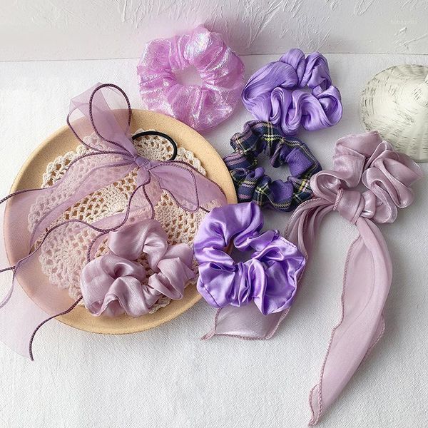 hairlyah purple series girls sweet organza solid elastic hairband cloth hair ties scrunchie ponytail holder accessories gift1
hairlyah purple series girls sweet organza solid elastic hairband cloth hair ties scrunchie ponytail holder accessories gift1