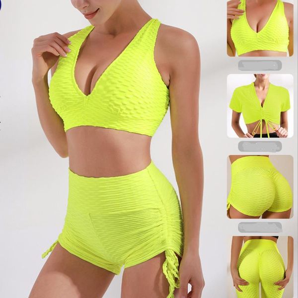 women's shorts female trousers summer elastic high waist peach hip sports solid jacquard bubble three-part yoga, White;black
women's shorts female trousers summer elastic high waist peach hip sports solid jacquard bubble three-part yoga, White;black