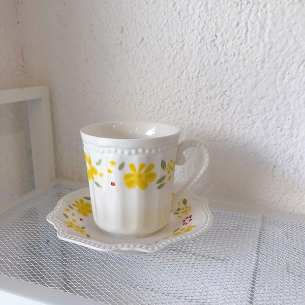 mugs french ins garden flower coffee-cup set ceramic mug cup vintage afternoon-tea breakfast cute milk juice
mugs french ins garden flower coffee-cup set ceramic mug cup vintage afternoon-tea breakfast cute milk juice
