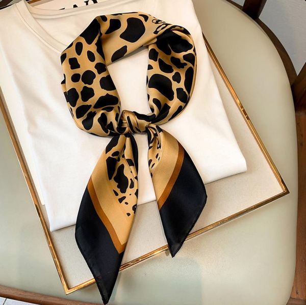 scarves silk scarf for women ladies spring summer leopard print thin narrow square daily casual satin small wraps shawl 70*70cm, Blue;gray
scarves silk scarf for women ladies spring summer leopard print thin narrow square daily casual satin small wraps shawl 70*70cm, Blue;gray