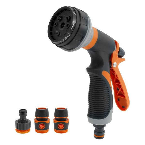 watering equipments 8 pattern garden water gun nozzle hose adjustable lawn pressure multifunction sprayer high
watering equipments 8 pattern garden water gun nozzle hose adjustable lawn pressure multifunction sprayer high