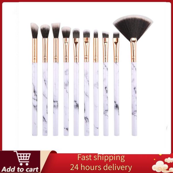 10pcs makeup brushes set professional cosmetic powder eye shadow foundation blush blending beauty brush tools eyelash curler
10pcs makeup brushes set professional cosmetic powder eye shadow foundation blush blending beauty brush tools eyelash curler