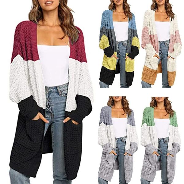 women's knits & tees women cardigan, batwing long sleeve cardigan knitted open front color block sweater coat, White
women's knits & tees women cardigan, batwing long sleeve cardigan knitted open front color block sweater coat, White