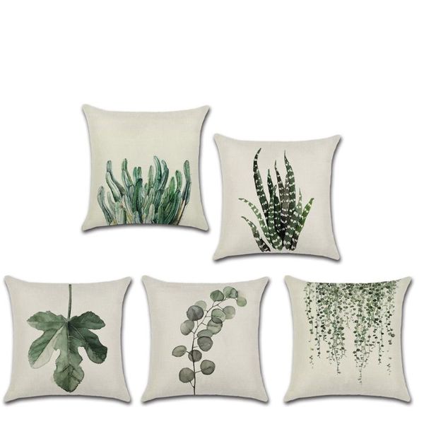 cushion/decorative pillow decorative throw case cover green leaf leaves plant cotton linen cushion for sofa home capa de almofadas 45x45cm
cushion/decorative pillow decorative throw case cover green leaf leaves plant cotton linen cushion for sofa home capa de almofadas 45x45cm
