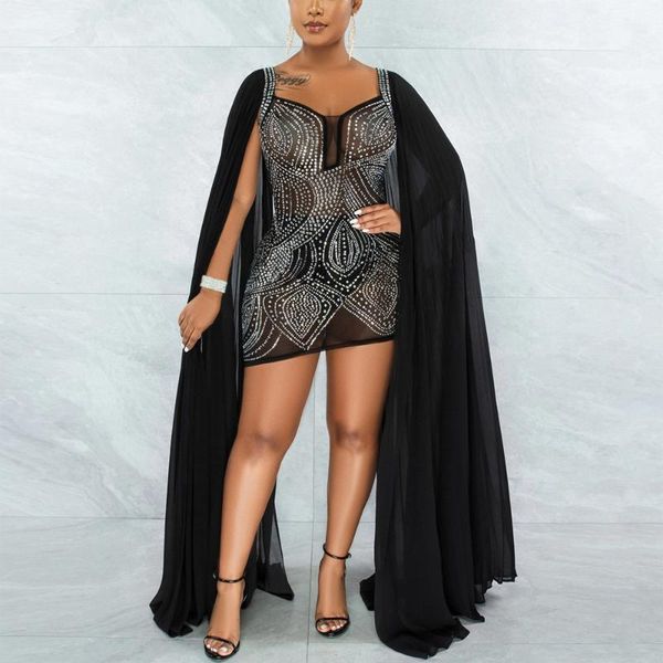 casual dresses autumn winter 2021 dress diamond bodycon batwing sleeve mini length see through evening night club vestidos mujer, Black;gray
casual dresses autumn winter 2021 dress diamond bodycon batwing sleeve mini length see through evening night club vestidos mujer, Black;gray