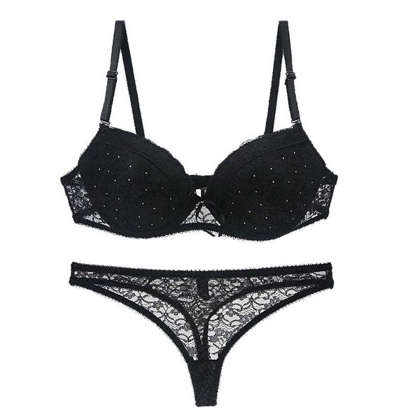 yoga outfit women french diamonds lace bra super gathered underwear thin set push up bralette seamless thong panties
yoga outfit women french diamonds lace bra super gathered underwear thin set push up bralette seamless thong panties