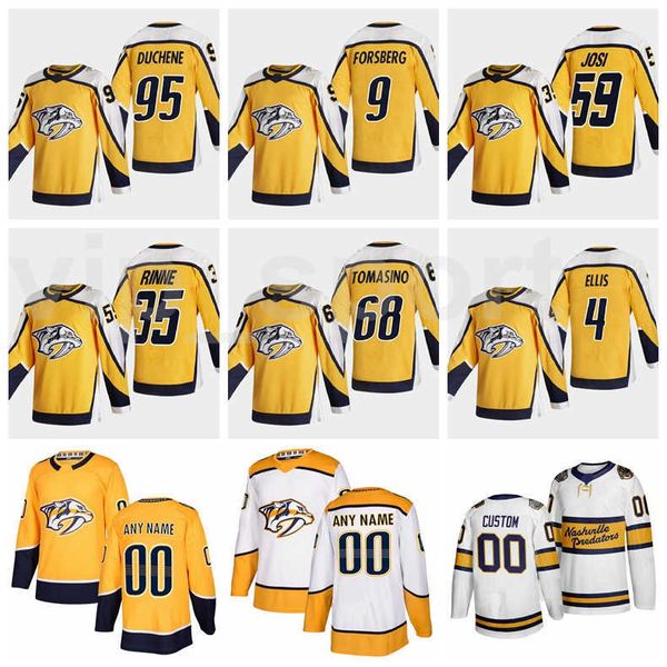 nashville predators 95 matt duchene reverse retro hockey jersey yellow white 4 ryan ellis 35 pekka rinne 59 roman josi 9 filip forsberg, Black
nashville predators 95 matt duchene reverse retro hockey jersey yellow white 4 ryan ellis 35 pekka rinne 59 roman josi 9 filip forsberg, Black