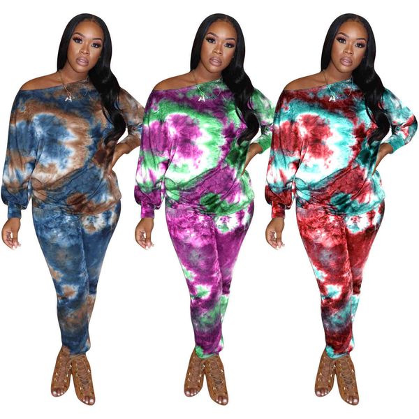 Tie Dye Women Two Piece Pants Sets Loose Fashion Casual Print Woman Designers Clothes 2020 Female Clothing, Purple
Tie Dye Women Two Piece Pants Sets Loose Fashion Casual Print Woman Designers Clothes 2020 Female Clothing, Purple