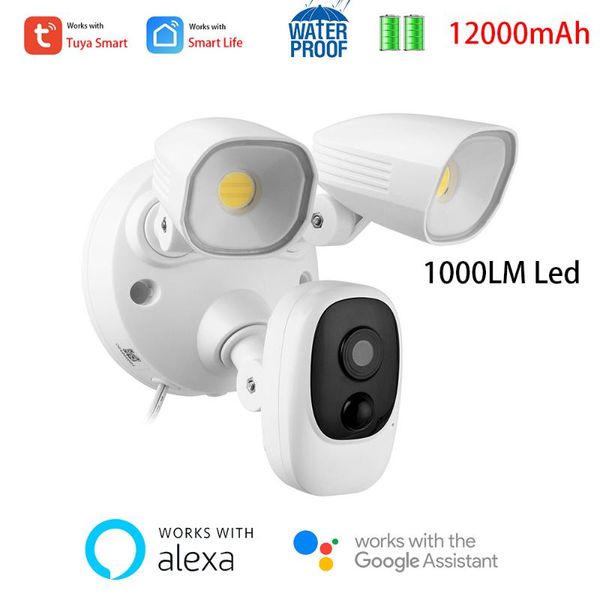 cameras 5w solar charging 12000mah battery powered 1080p alexa google ip66 outdoor tuya camera floodlight with 1000lm color night vision
cameras 5w solar charging 12000mah battery powered 1080p alexa google ip66 outdoor tuya camera floodlight with 1000lm color night vision