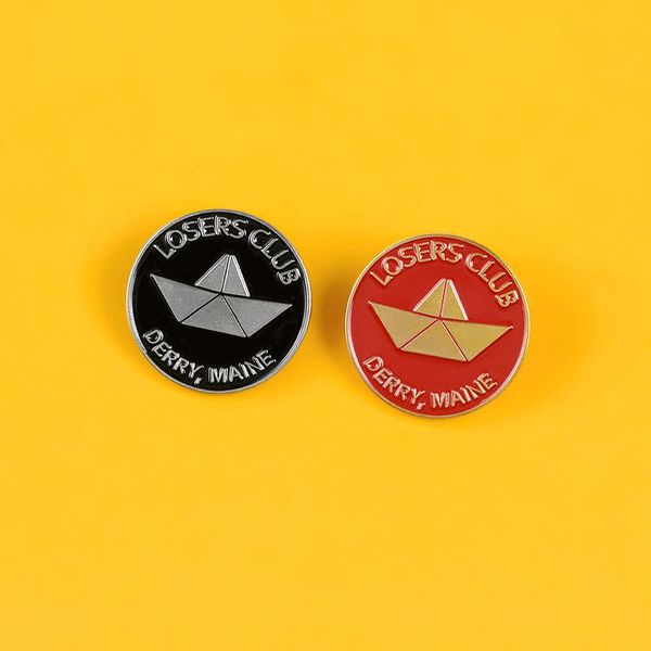 pins, brooches losers club pin boat enamel quote brooch black red round badge lapel shirt bag punk fashion jewelry gifts, Gray
pins, brooches losers club pin boat enamel quote brooch black red round badge lapel shirt bag punk fashion jewelry gifts, Gray