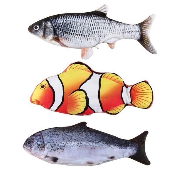 cat toys electric moving flopping realistic simulation wiggle fish catnip toy plush interactive kicker kitten pet gifts c42
cat toys electric moving flopping realistic simulation wiggle fish catnip toy plush interactive kicker kitten pet gifts c42