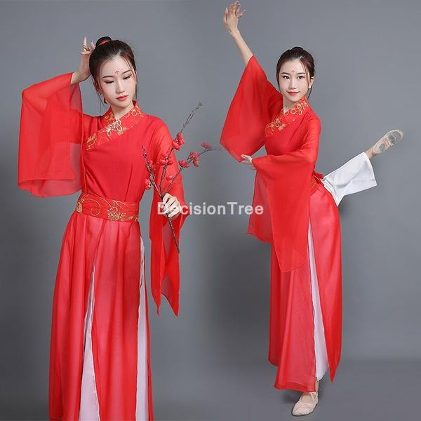 asian traditional dance costume chinese style fairy folk chiffon dress hanfu for women stage performance wear, Black;red
asian traditional dance costume chinese style fairy folk chiffon dress hanfu for women stage performance wear, Black;red