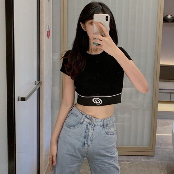 women's t-shirt girl women clothes slim letter printed simple beautiful short sleeve round neck tee shirt femme top, White
women's t-shirt girl women clothes slim letter printed simple beautiful short sleeve round neck tee shirt femme top, White