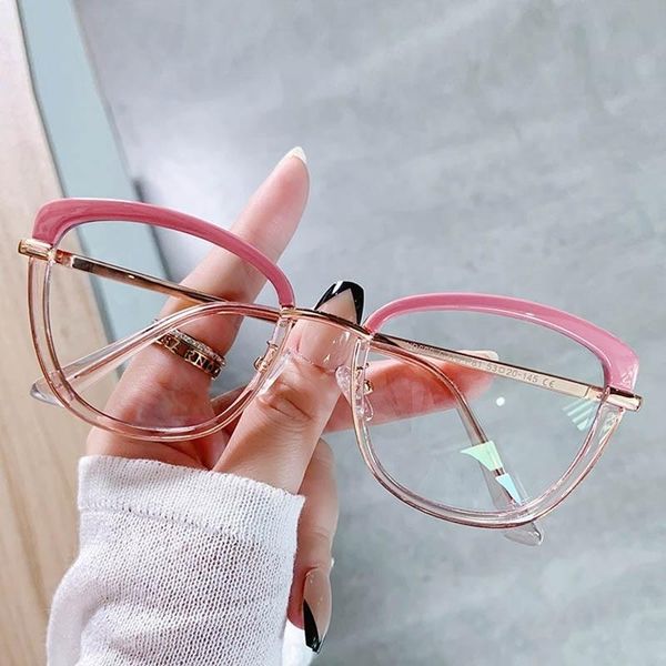 fashion sunglasses frames 2021 tr90 spring hinge temple glasses women metal pink cat eye optical ladies spectacles computer eyewear sexy, Black
fashion sunglasses frames 2021 tr90 spring hinge temple glasses women metal pink cat eye optical ladies spectacles computer eyewear sexy, Black