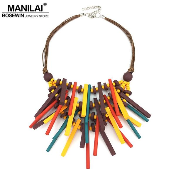 chokers manilai bohemian handmade wood statement necklace for women fashion jewelry collar choker big wooden pendants boho, Golden;silver
chokers manilai bohemian handmade wood statement necklace for women fashion jewelry collar choker big wooden pendants boho, Golden;silver