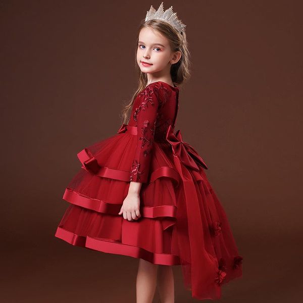 girl's dresses children's wedding princess dress for flower girls red sleeveless trailing tuxedo kids host party bridesmaid evenin, Red;yellow
girl's dresses children's wedding princess dress for flower girls red sleeveless trailing tuxedo kids host party bridesmaid evenin, Red;yellow