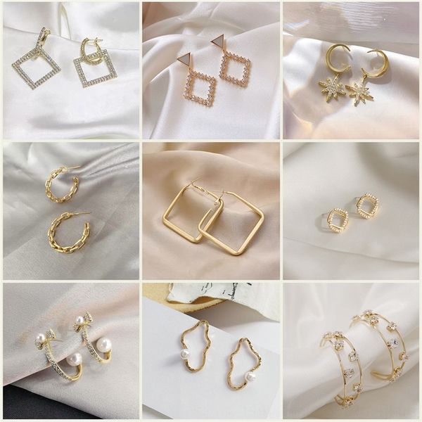 q8ej and studgeometric women's simple versatile fashion temperament accessories and earringsnew geometric women's simple versatile, Golden;silver
q8ej and studgeometric women's simple versatile fashion temperament accessories and earringsnew geometric women's simple versatile, Golden;silver