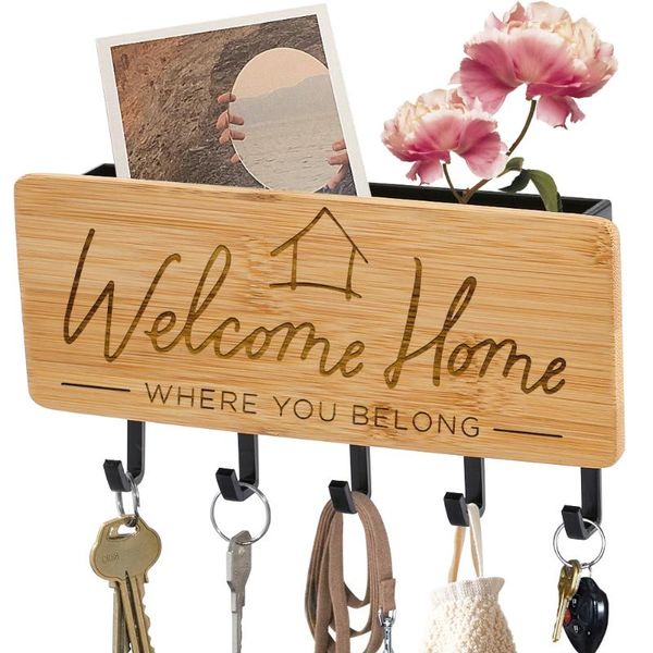 hooks & rails key holders welcom home decorative wall shelf space saving easy install wooden door bedroom back storage rack hanger
hooks & rails key holders welcom home decorative wall shelf space saving easy install wooden door bedroom back storage rack hanger