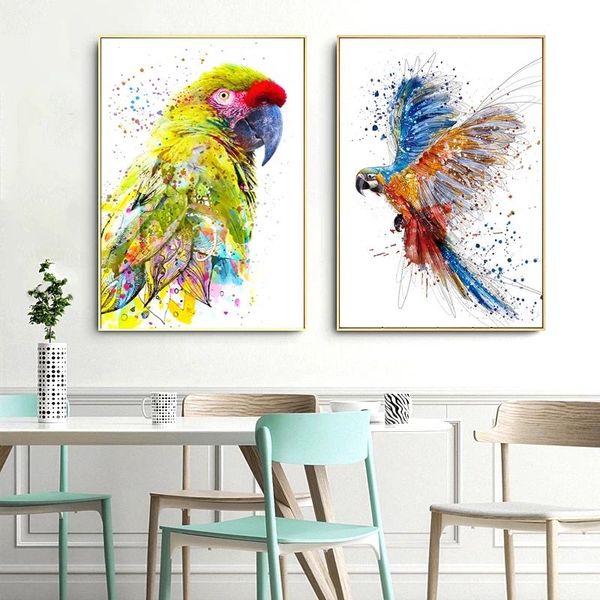 paintings abstract colorful birds watercolor vivid parrots wall art canvas posters prints for living room bedroom decoration
paintings abstract colorful birds watercolor vivid parrots wall art canvas posters prints for living room bedroom decoration