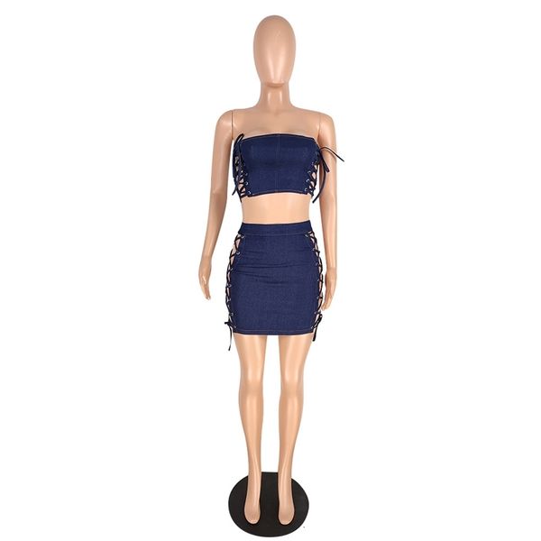 casual dresses fashion lace up denim set womens outfits two-piece jeans suits summer bandage off shoulder crop + skirt party c, Black;gray
casual dresses fashion lace up denim set womens outfits two-piece jeans suits summer bandage off shoulder crop + skirt party c, Black;gray