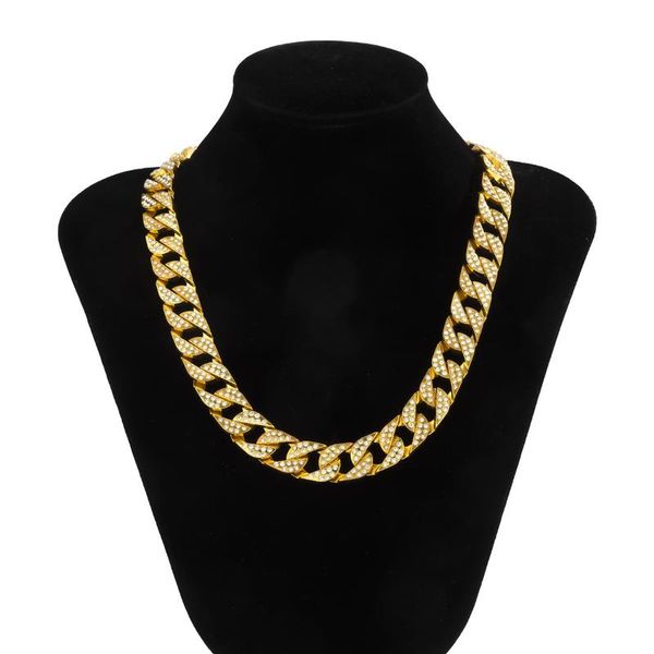chains fashion simple crystal necklace for woman thick chain metal vintage bracelet punk hip hop jewelry wholesale, Silver
chains fashion simple crystal necklace for woman thick chain metal vintage bracelet punk hip hop jewelry wholesale, Silver