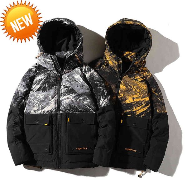 covrlge men hooded 90 fleece jacket man duck down light thick s stand-up collar coat us size white mwy032, Black
covrlge men hooded 90 fleece jacket man duck down light thick s stand-up collar coat us size white mwy032, Black