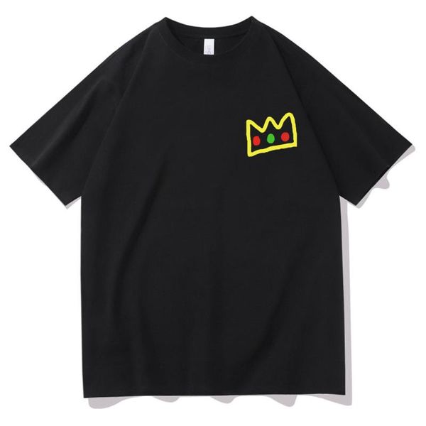 men's t-shirts homme eu size tshirt quackity my beloved crown print t shirt summer retro short sleeve tee men women korean fashion t-s, White;black
men's t-shirts homme eu size tshirt quackity my beloved crown print t shirt summer retro short sleeve tee men women korean fashion t-s, White;black