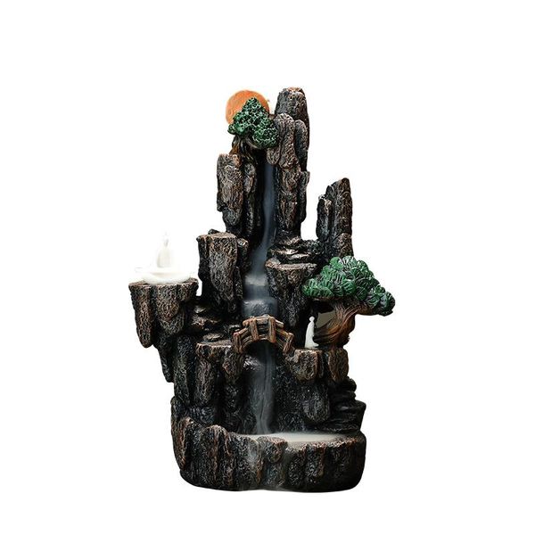 creative zen backflow incense burner decoration mountain water sandalwood furnace home furnishings fragrance lamps
creative zen backflow incense burner decoration mountain water sandalwood furnace home furnishings fragrance lamps