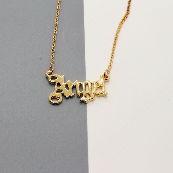 dayoff 1 pc alloy angel letters necklace for women gift jewelry fashion vintage simple charms clavicle chain c475-5 pendant necklaces, Silver
dayoff 1 pc alloy angel letters necklace for women gift jewelry fashion vintage simple charms clavicle chain c475-5 pendant necklaces, Silver