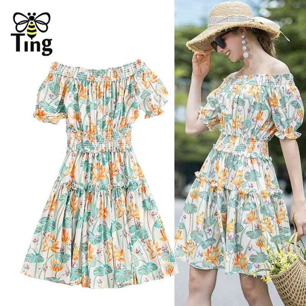 summer floral printing slash neck high waist mini short dress women street casual chic vestidos a line elbise za 210513, Black;gray
summer floral printing slash neck high waist mini short dress women street casual chic vestidos a line elbise za 210513, Black;gray