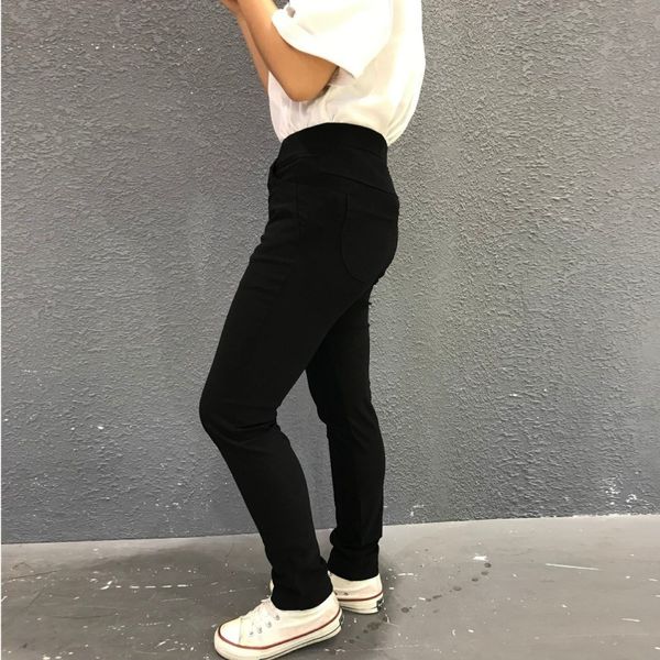 pant plus size 10xl 9xl women's 8xl autumn long female elastic waistbands high waist casual black trousers thin pencil mujer pants, White
pant plus size 10xl 9xl women's 8xl autumn long female elastic waistbands high waist casual black trousers thin pencil mujer pants, White
