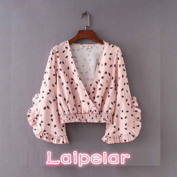 women's blouses & shirts summer boho print short style ruffles big flare sleeve elegant blouse v-neck womens and, White
women's blouses & shirts summer boho print short style ruffles big flare sleeve elegant blouse v-neck womens and, White