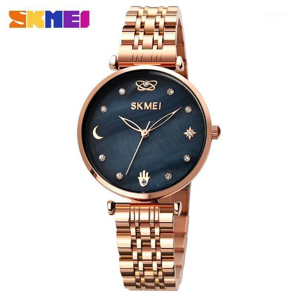wristwatches skmei classic elegant quartz wristwatch mother-of-pearl dial luxury women watches gift relogio feminino 2021, Slivery;brown
wristwatches skmei classic elegant quartz wristwatch mother-of-pearl dial luxury women watches gift relogio feminino 2021, Slivery;brown