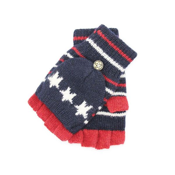 fingerless gloves winter ladies thick warm personality five fingers flip dual-use mittens student knit, Blue;gray
fingerless gloves winter ladies thick warm personality five fingers flip dual-use mittens student knit, Blue;gray
