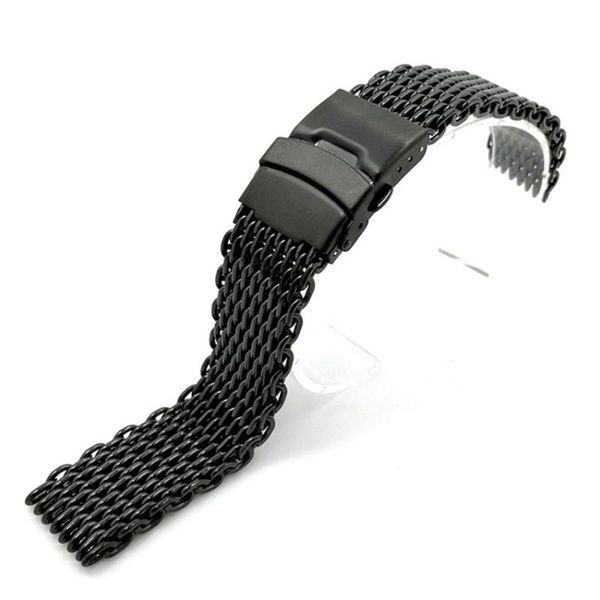 watch bands fashion casual stainless steel strap solid sport wrist black bracelet 20/22mm, Black;brown
watch bands fashion casual stainless steel strap solid sport wrist black bracelet 20/22mm, Black;brown