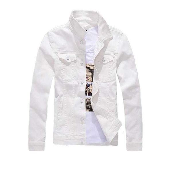 men's jackets fashion men denim jacket cowboy white jeans casual slim fit cotton coat outwear male clothes, Black;brown
men's jackets fashion men denim jacket cowboy white jeans casual slim fit cotton coat outwear male clothes, Black;brown