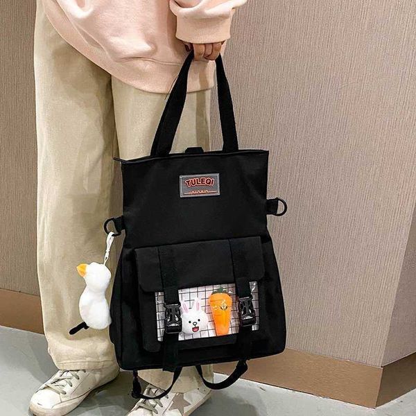 women fashion clear backpack anti-theft shoulder bag new preppy style schoolbags for teenager girls cute school backapck female y0804
women fashion clear backpack anti-theft shoulder bag new preppy style schoolbags for teenager girls cute school backapck female y0804