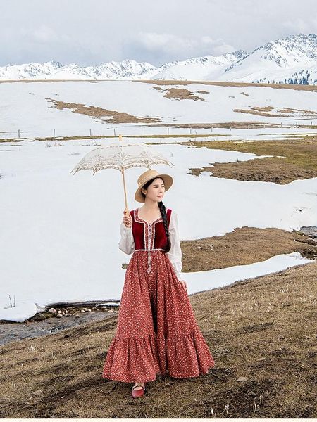casual dresses tiyihailey 2021 summer fashion cotton and velvet women long maxi red dress s-xl full sleeve print patchwork, Black;gray
casual dresses tiyihailey 2021 summer fashion cotton and velvet women long maxi red dress s-xl full sleeve print patchwork, Black;gray