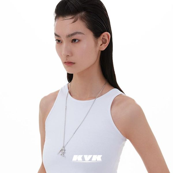 pendant necklaces 618 pre sale kvk youth series light luxury feeling cool wind has you 9 special shaped chain, Silver
pendant necklaces 618 pre sale kvk youth series light luxury feeling cool wind has you 9 special shaped chain, Silver
